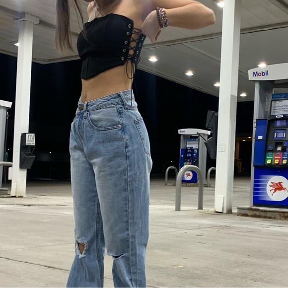 Princess Polly Black Strapless Corset - Picture 6 of 6